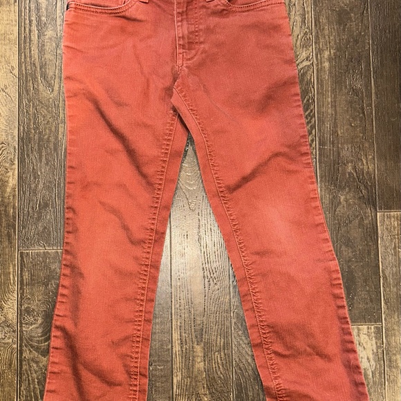 Falls Creek Other - Falls Creek Slim Corduroy Pants in Rust Orange